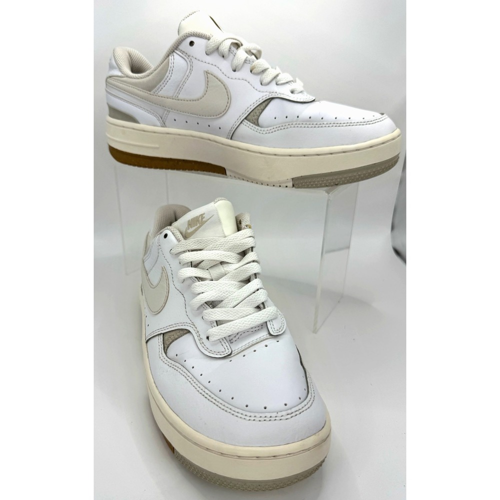 Nike Gamma Force White Phantom Gum Light Brown Womens 8.5 DX9176-103